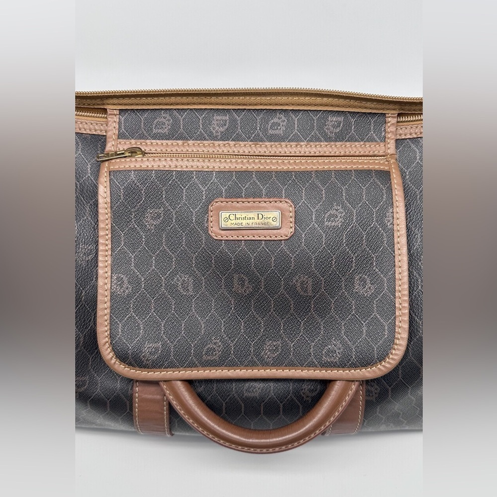 Vintage Christian Dior Honeycomb Boston Bag - Picture 11 of 16